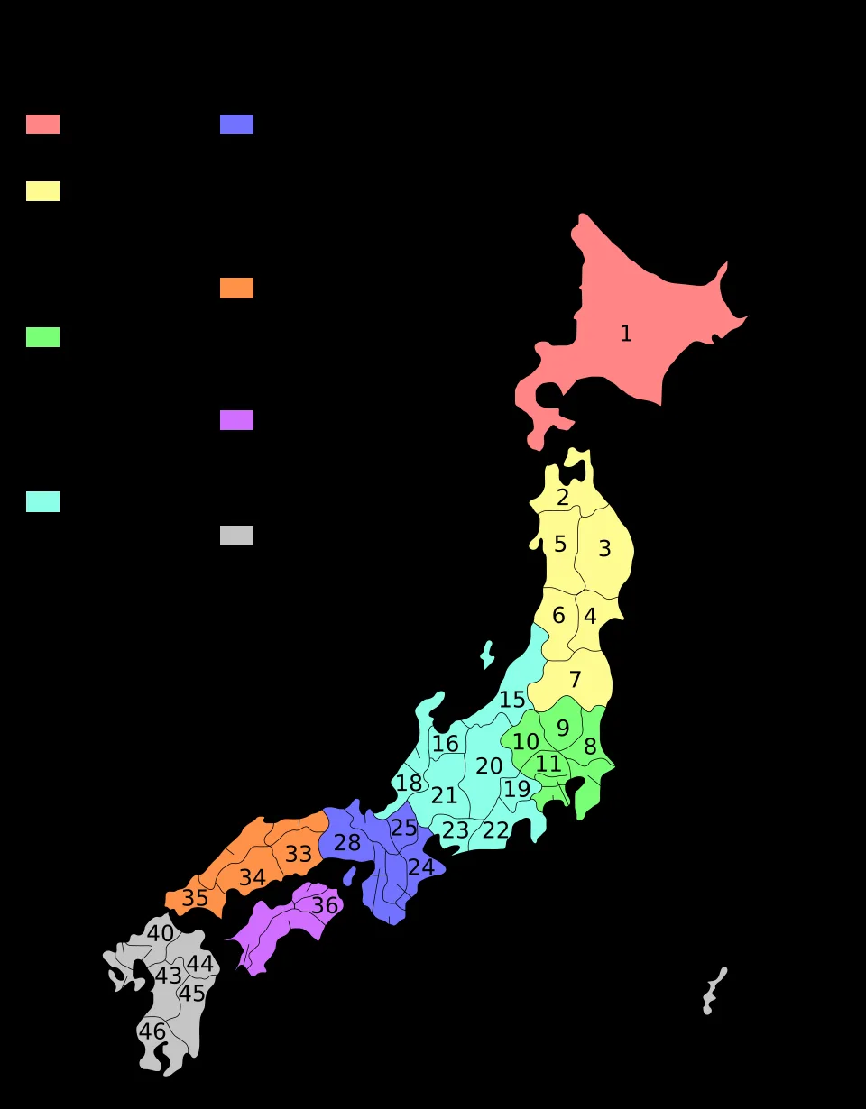 日本地圖